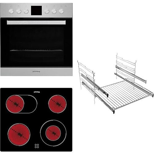 Privileg Set Pv520in Inbouw Ovenset – 65 Liter Oven Energieklasse A 4-zone Keramische Kookplaat | Nieuw (outlet)