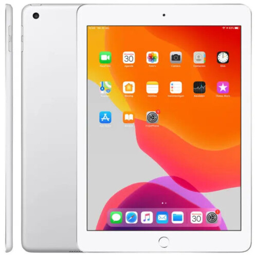 Refurbished iPad 2018 32 GB 4G Zilver Gebruikt