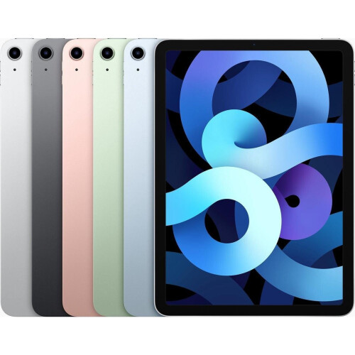 Refurbished iPad Air 4 64 GB 4G Space Gray Als nieuw