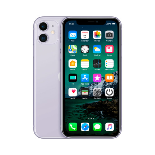 Refurbished iPhone 11 256 GB Paars Licht gebruikt