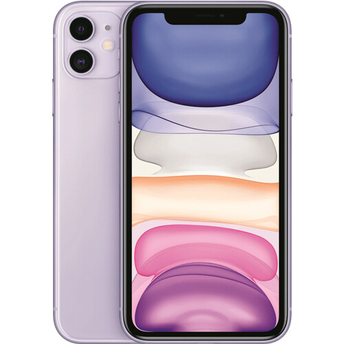 Refurbished iPhone 11 64GB Paars (Zo goed als nieuw)