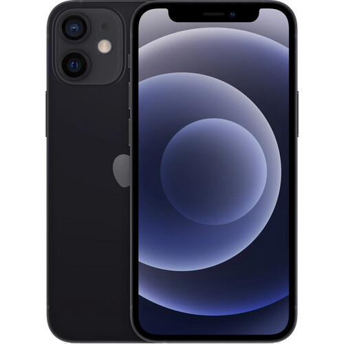 Refurbished iPhone 12 mini 64GB Zwart (Zichtbaar gebruikt)