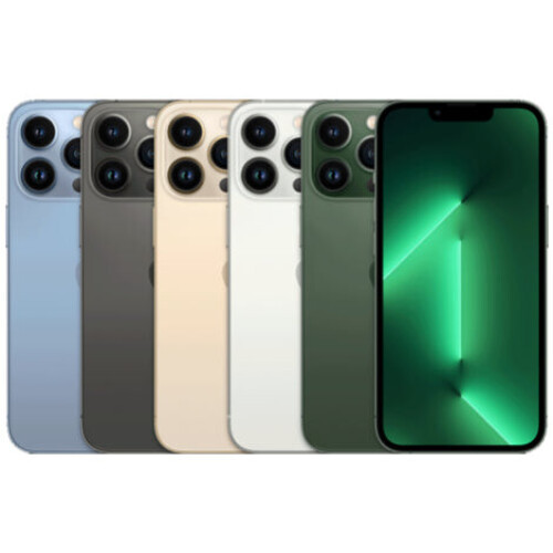 Refurbished iPhone 13 Pro Max 1tb Zilver Licht gebruikt