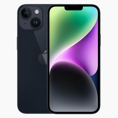 Refurbished iPhone 14 Plus 128 GB Zwart Gebruikt