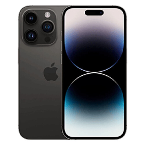 Refurbished iPhone 14 Pro 256 GB Zwart Als nieuw