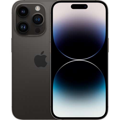 Refurbished iPhone 14 Pro 256GB Zwart (Licht gebruikt)