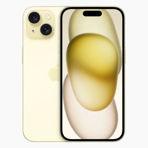 Refurbished iPhone 15 128 GB Geel Licht gebruikt