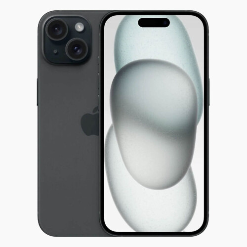 Refurbished iPhone 15 256 GB Zwart Als nieuw