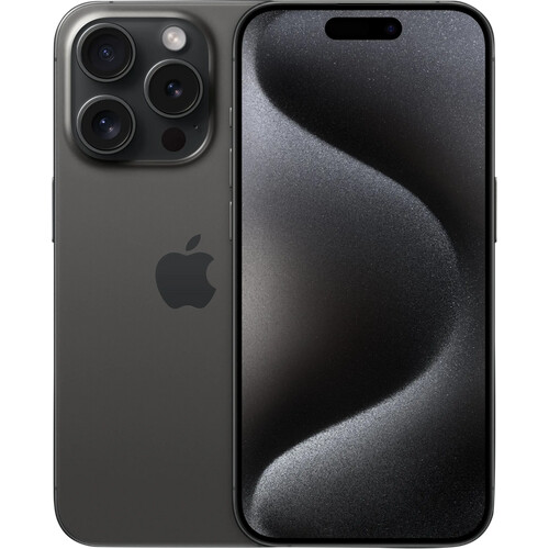 Refurbished iPhone 15 Pro 128GB Black Titanium (Zo goed als nieuw)