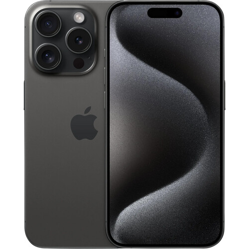 Refurbished iPhone 15 Pro 256GB Black Titanium (Zichtbaar gebruikt)