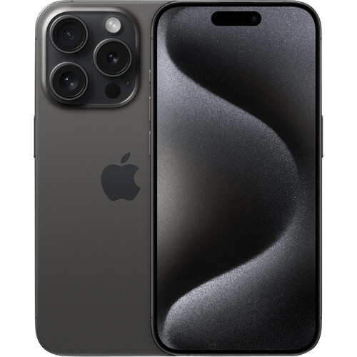 Refurbished iPhone 15 Pro 256GB Black Titanium (Zo goed als nieuw)