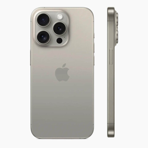 Refurbished iPhone 15 Pro 512 GB Titanium Zilver Licht gebruikt