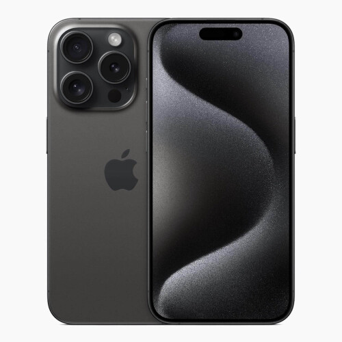Refurbished iPhone 15 Pro Max 256 GB Titanium Zwart Gebruikt
