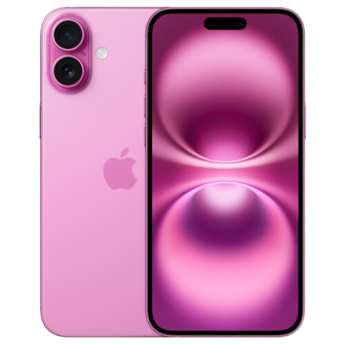 Refurbished iPhone 16 Plus 256 GB Roze Als nieuw + Nieuwe batterij