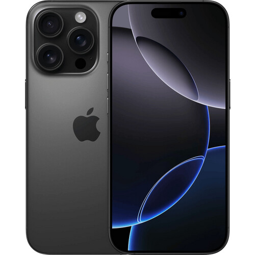 Refurbished iPhone 16 Pro 128GB Black Titanium (Zo goed als nieuw)