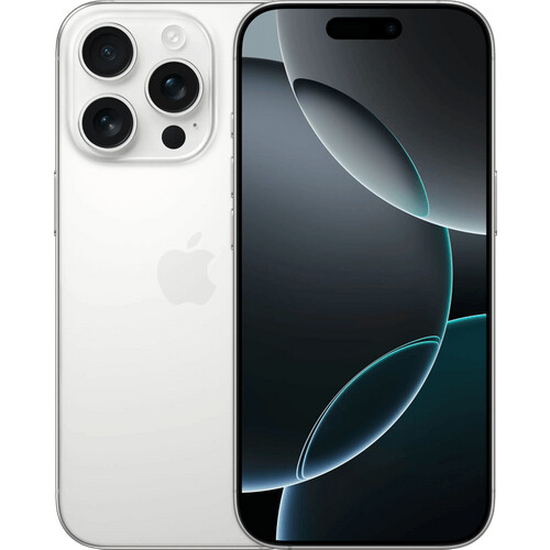 Refurbished iPhone 16 Pro 128GB White Titanium (Licht gebruikt)