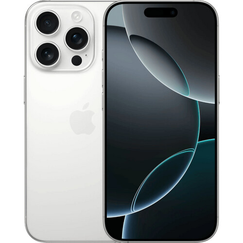 Refurbished iPhone 16 Pro 256GB White Titanium (Licht gebruikt)