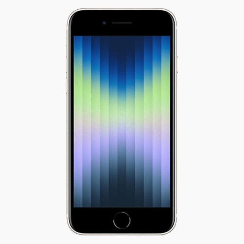 Refurbished iPhone SE 2022 128 GB Sterrenlicht Als nieuw