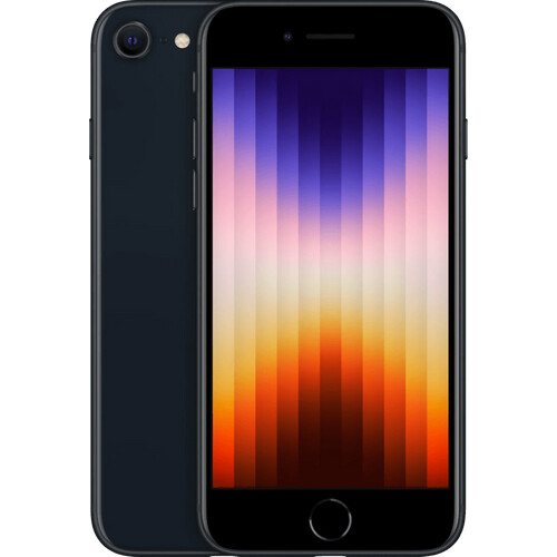 Refurbished iPhone SE 2022 128GB Zwart (Licht gebruikt)
