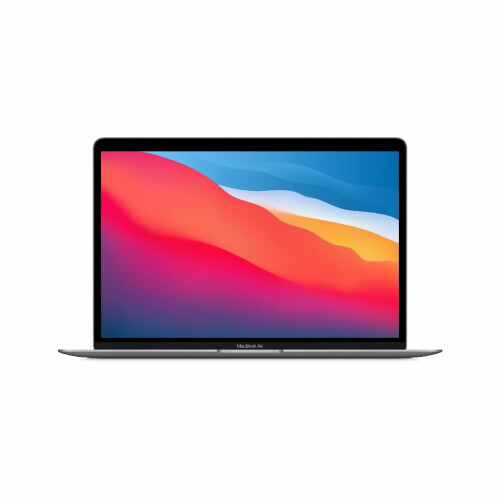 Refurbished MacBook Air 13 inch M1 8 GB / 512 GB (AZERTY/FRANS) Space Gray Licht gebruikt
