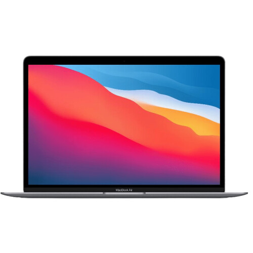 Refurbished MacBook Air 13 inch M1 8 GB / 256 GB (AZERTY/FRANS) Space Gray Licht gebruikt