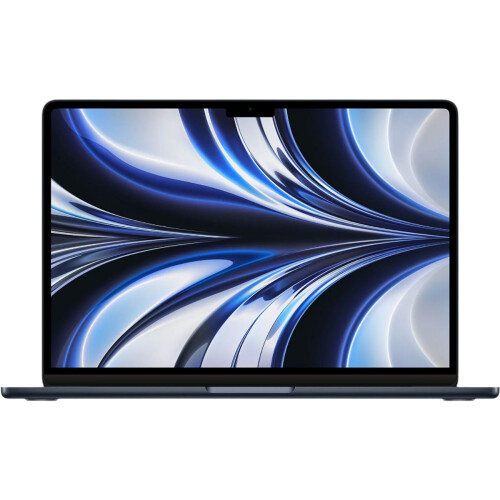 Refurbished MacBook Air 13 inch M2 8 GB / 256 GB (AZERTY/FRANS) Zwart Licht gebruikt