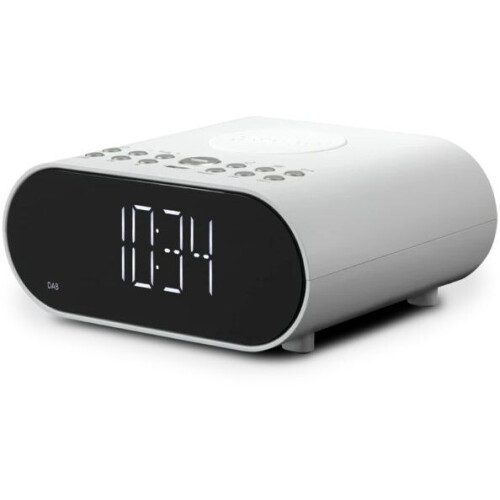 Roberts Ortus DAB Charge - Klokradio - DAB DAB+ FM - Wit