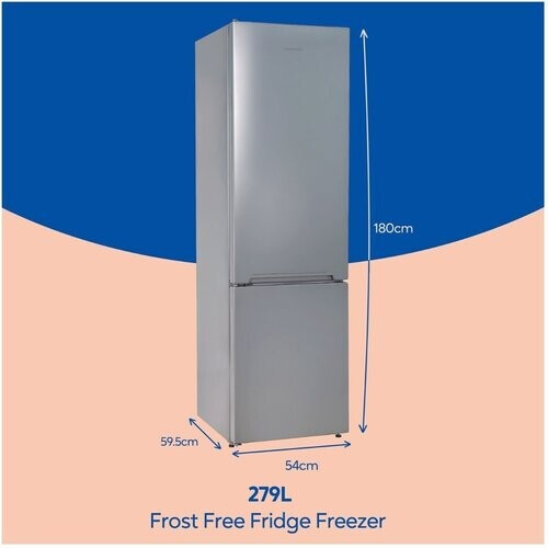 Russell Hobbs Rh180ffff551e1s - Koel-vriescombinatie - 180 Cm - 279l - No Frost | Nieuw (outlet)