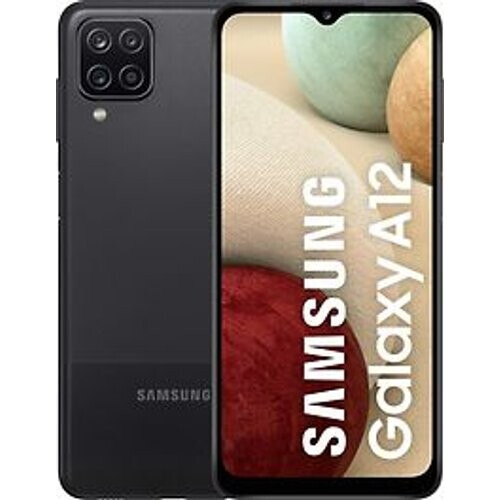 Samsung Galaxy A12 Dual SIM 64GB [MediaTek Helio P35 versie] black