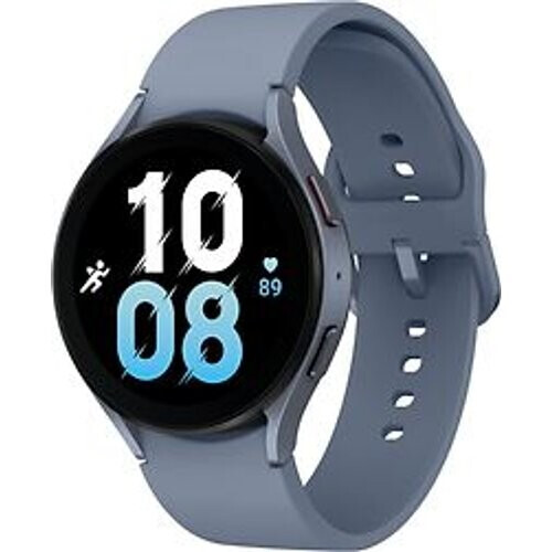Samsung Galaxy Watch5 44 mm horlogekast van Sapphire Aluminium op Sapphihre Sport Band M/L [Wi-Fi]