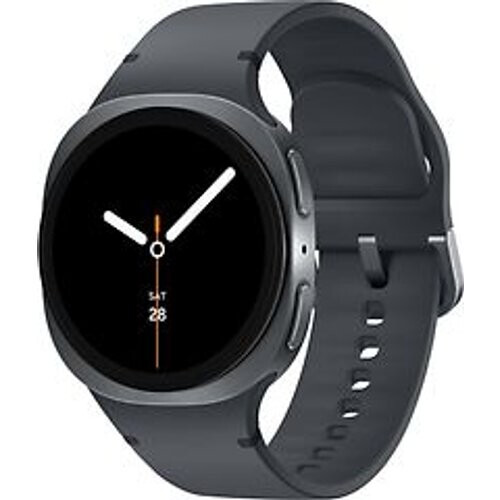 Samsung Galaxy Watch8 40 mm aluminium kast graphite op Sport Band S/M graphite [Wi-Fi]