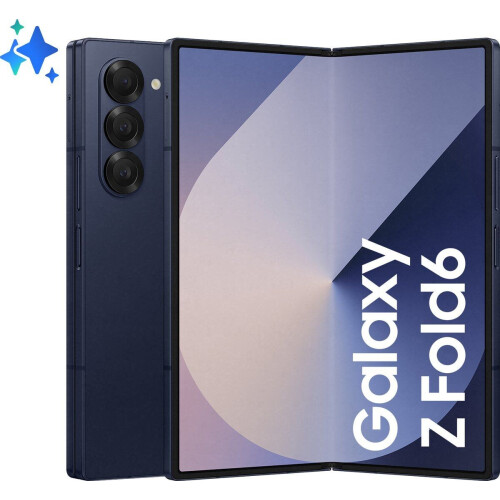 Samsung Galaxy Z Fold6 - Smartphone - 256GB opslag - Blauw