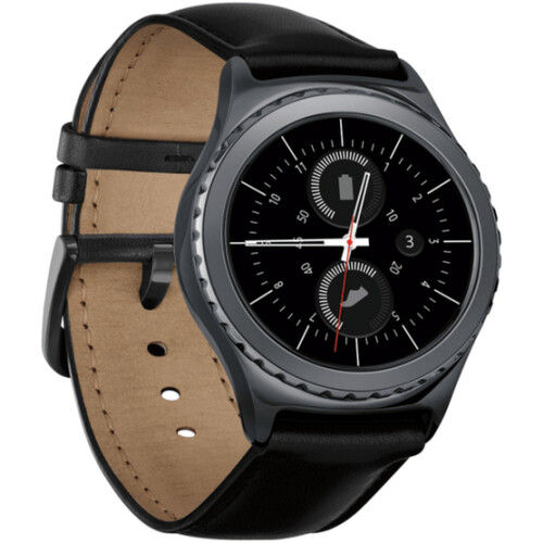 Samsung Gear S2 Classic - Smartwatch - Hartslagsensor OLED - Zwart