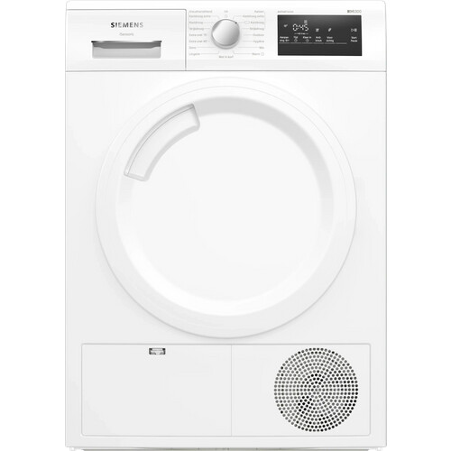 Siemens Wt43n209nl - Condensdroger - 8 Kg - 64 Db - Energieklasse G - Wit | Tweedehands (Refurbished)