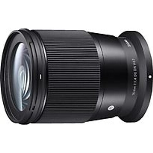 Sigma C 16 mm F1.4 DC DN 67 mm filter (geschikt voor Nikon Z) zwart