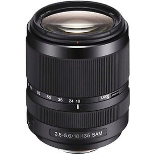 Sony 18- 135 mm F3.5-5.6 DT SAM 62 mm filter (geschikt voor Sony A-mount) zwart