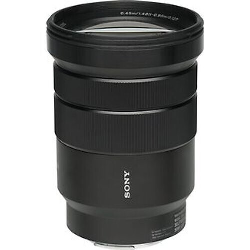 Sony E 18-105 mm F4.0 G OSS PZ 72 mm filter (geschikt voor Sony E-mount) zwart