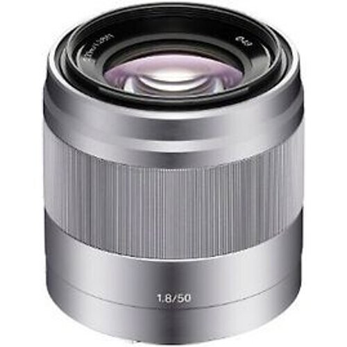 Sony E 50 mm F1.8 OSS 49 mm filter (geschikt voor Sony E-mount) zilver
