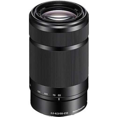 Sony E 55-210 mm F4.5-6.3 49 mm filter (geschikt voor Sony E-mount) zwart