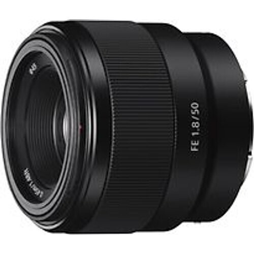 Sony FE 50 mm F1.8 (geschikt voor Sony E-mount) zwart