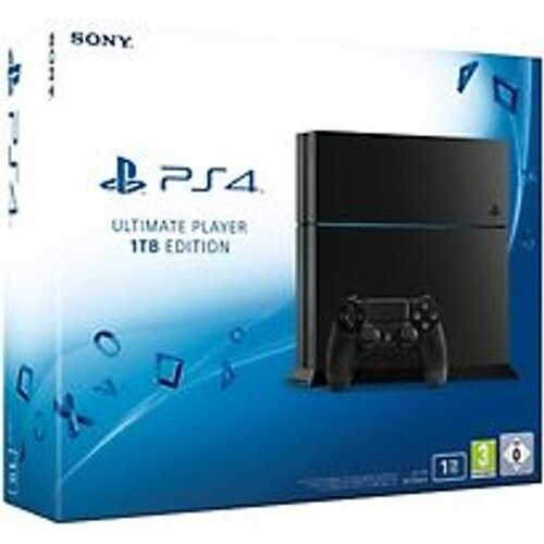 Sony PlayStation 4 1 TB [Ultimate Player Version incl. draadloze controller] mat zwart