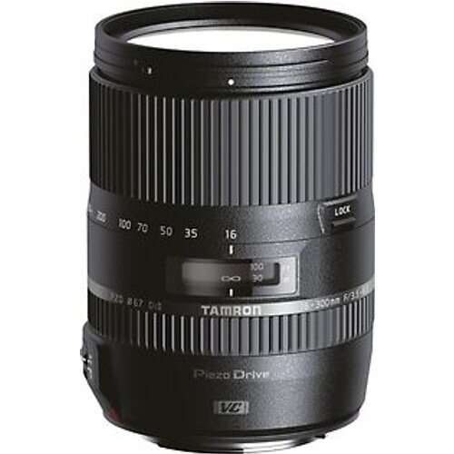 Tamron 16-300 mm F3.5-6.3 Di PZD VC II Macro 67 mm filter (geschikt voor Nikon F) zwart