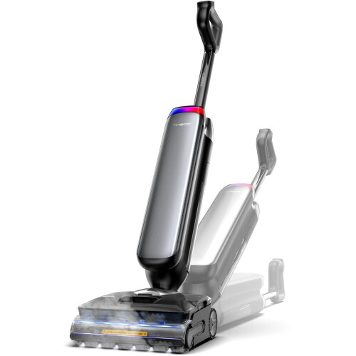 Tineco Floor One S9 Artist Steam Pro - Draadloze stoom- en natdroogreiniger - HyperSteam 160°C 22 kPa - Zilver Zwart
