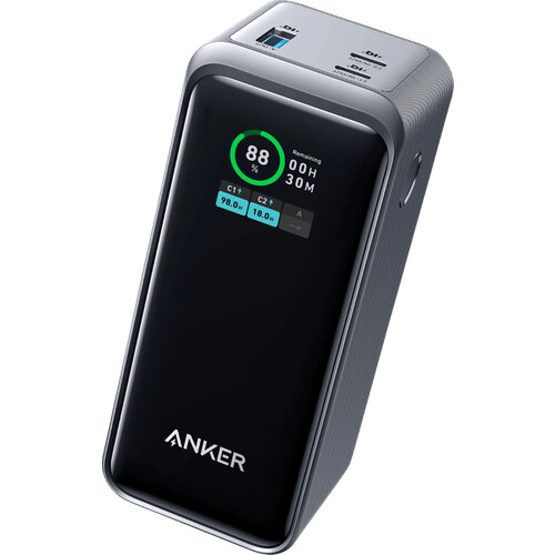Tweedekans Anker Prime Powerbank 20.000 mAh met Snelladen Zwart