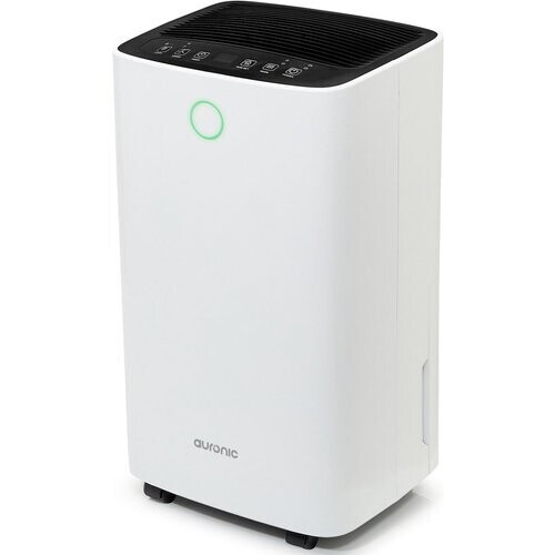 Tweedekans Auronic Luchtontvochtiger - 12 liter per dag – Was-Droog Functie - 185 W – 30,5 x 26,5 x 52 cm – Wit
