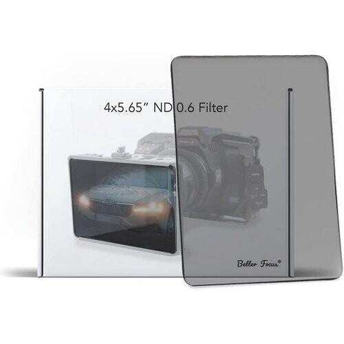 Tweedekans Better Focus 4x5,65 Cinema Filter voor Matte Box - ND 0.6 - Water- en Olieafstotend