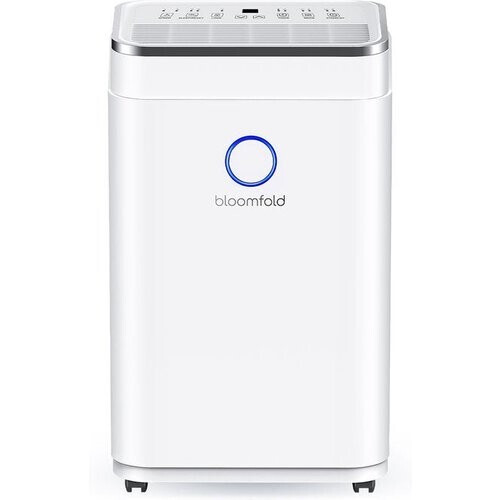 Tweedekans Bloomfold Luchtontvochtiger - 25L per Dag - Incl. Was-droog Functie - Geschikt voor Woonkamer, Slaapkamer, Kelder & Badkamer - Dehumidifier - Wit