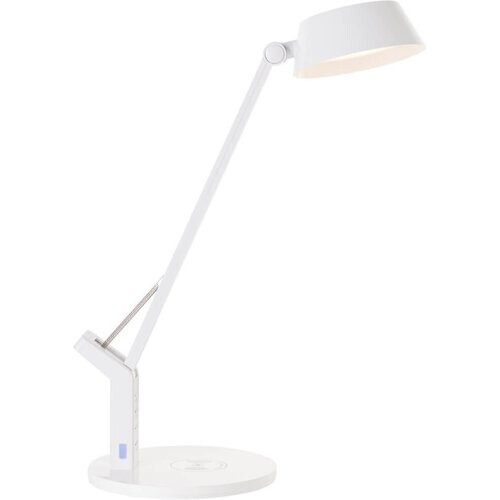 Tweedekans Brilliant Kaila - Bureaulamp - LED 8W geïntegreerd - Draadloos oplaadstation - Kleurkeuze 3000-6000K - Wit