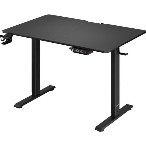 Tweedekans Casaria Zit Sta Bureau – Hoogte Verstelbaar Elektrisch - 110x60cm Zwart