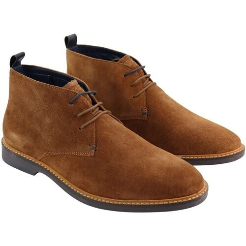 Tweedekans Cavani Chukka Boots Heren – Suède Bovenwerk & Vetersluiting – Maat 44 – Tan